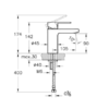A42532 - Fold S Lavabo Bataryası - Görsel 2