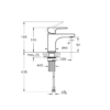 A42705 - Root Round Lavabo Bataryası S - Görsel 2