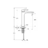 A42707 - Root Round Çanak Lavabo Bataryası, Krom - Görsel 3