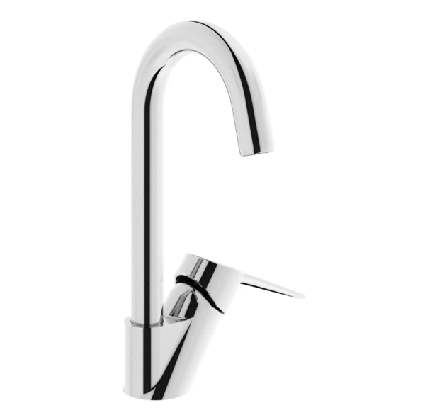 A42442 - Solid S Döner Borulu Lavabo Bataryası, Krom