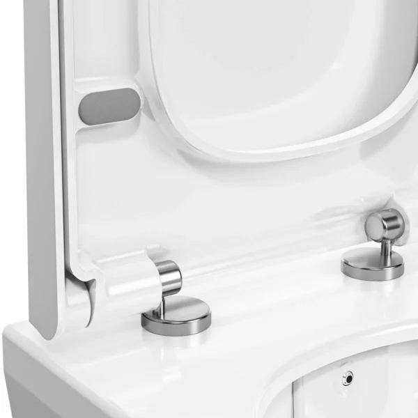 Vitra Valarte Rim-ex Asma Klozet 7805B403-0090 + Valarte Klozet Kapağı 124-003R009 - Görsel 4