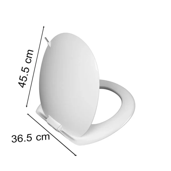 Vitra İstanbul Rim-ex Klozet, Beyaz 4518B403-0090 + İstanbul klozet Kapağı  166-003-109 - Görsel 5
