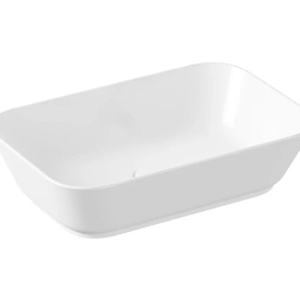 7425B003-0016 Geo Batarya Deliksiz Çanak Lavabo, 60 cm, Beyaz
