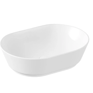 7427B003-0016 Geo Batarya Deliksiz Çanak Lavabo, 55 cm, Beyaz