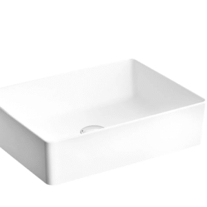 7436B003-0016 Nuo Batarya Deliksiz Çanak Lavabo, 50x38 cm, Beyaz