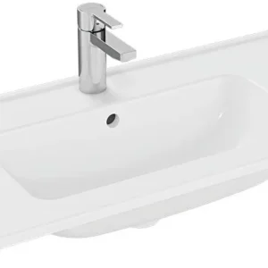 Vitra Mia 80cm Etajerli Lavabo, Beyaz 7462L003-0001
