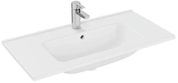 Vitra Mia 80cm Etajerli Lavabo, Beyaz 7462L003-0001