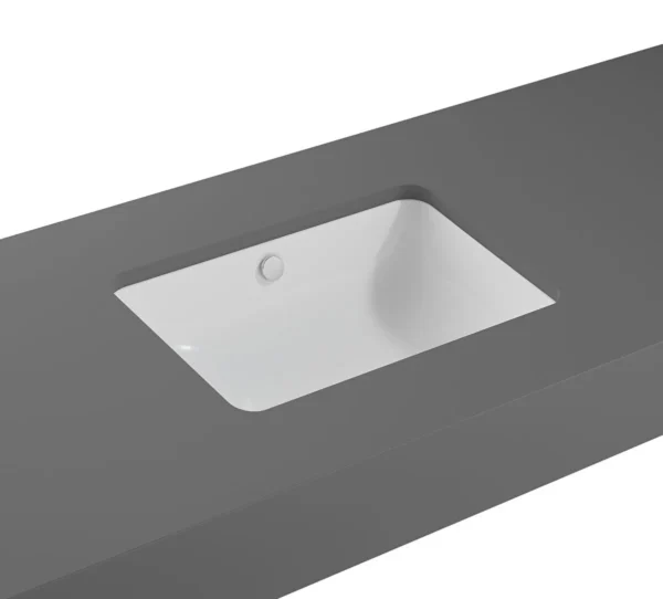 Vitra S20 Tezgah Altı Lavabo 55x37cm, Beyaz 7475b003-0618