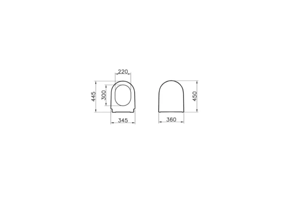 Nest Asma Klozet Rim-ex 5176B003-0559 + Nest Soft Kapak 89-003-009 - Görsel 3