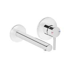 A42581 Origin Ankastre lavabo bataryası (2 rozetli) (sıva üstü grubu), Krom