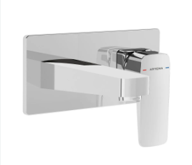 A42738 Root Square Ankastre lavabo bataryası (sıva üstü grubu), Krom