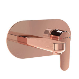 A4272126 - Root Round Ankastre Lavabo Bataryası, Bakır